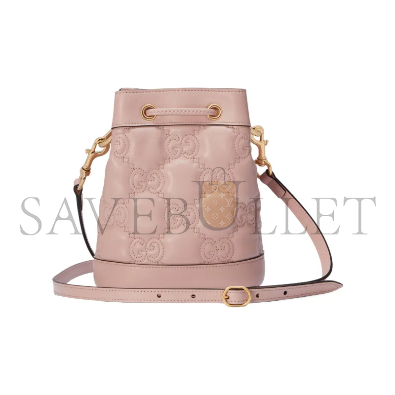 G*u*i gg matelassÉ mini bucket bag 728231 (20*17*10cm)